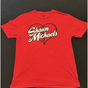 Heartbreak Kid Shawn Michaels Logo T-Shirt WWE M Medium D Generation Size Large